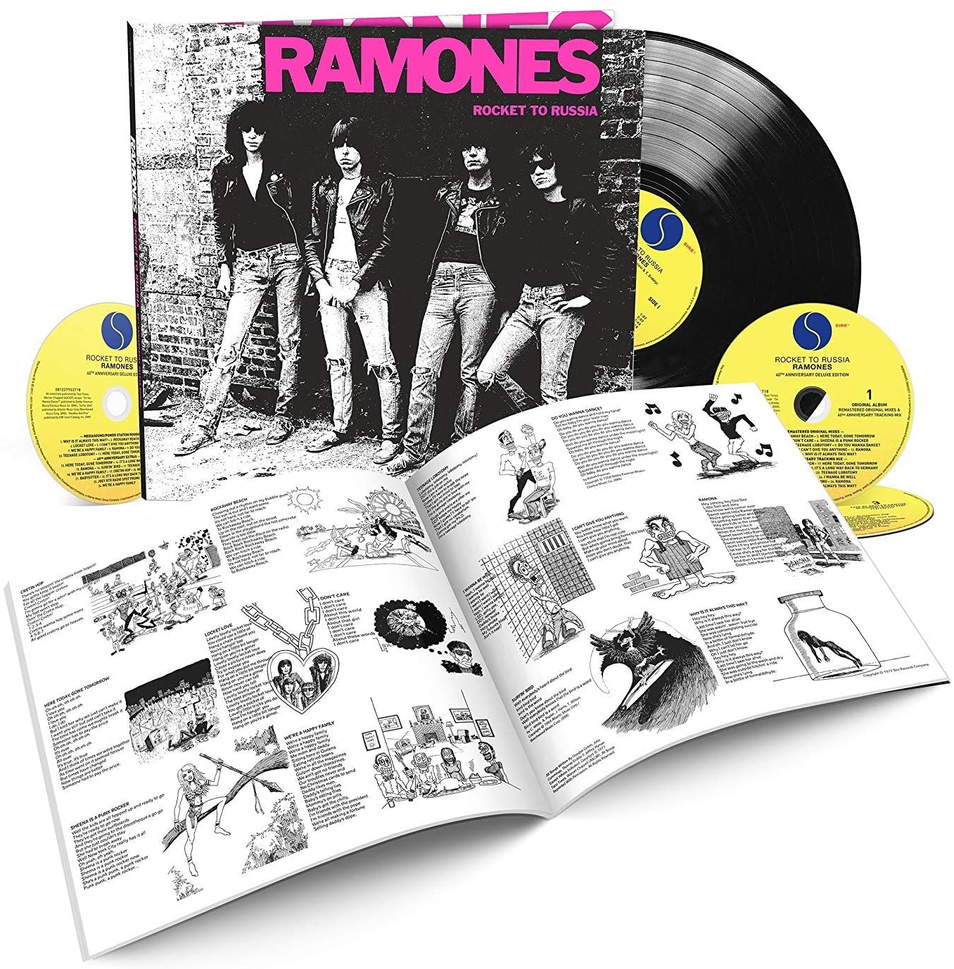 RAMONES - ROCKET TO RUSSIA 40 anniversary deluxe edition - Slika 3