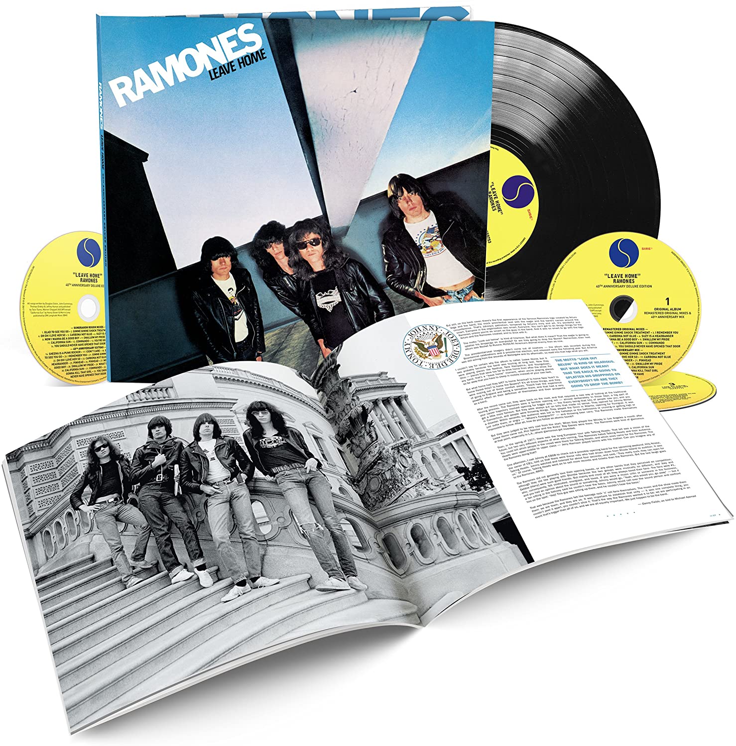 RAMONES - LEAVE HOME 40th anniversary...LPCD3 - Slika 3