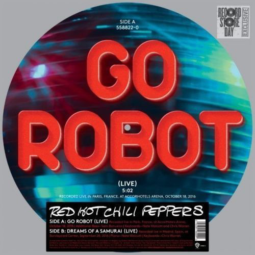 RED HOT CHILI PEPPERS - GO ROBOT...12''