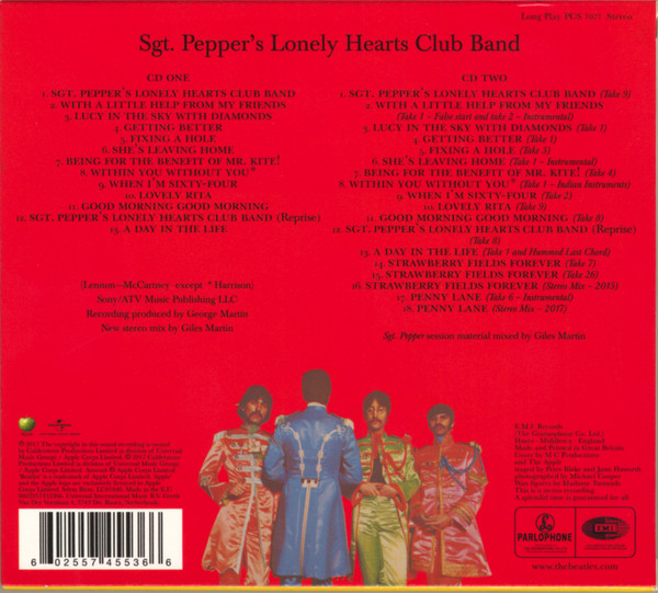 BEATLES - SGT. PEPPER'S LONELY HEARTS CLUB BAND (50th ANNIVERSARY 2CD ED.) - Slika 2