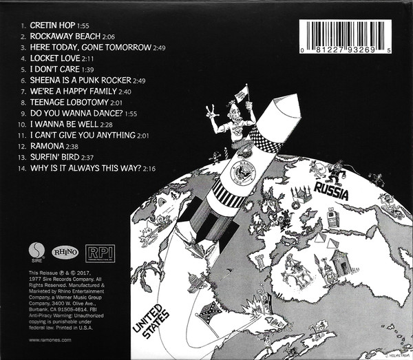 RAMONES - ROCKET TO RUSSIA 40 TH CD - Slika 2