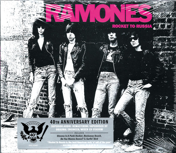RAMONES - ROCKET TO RUSSIA 40 TH CD