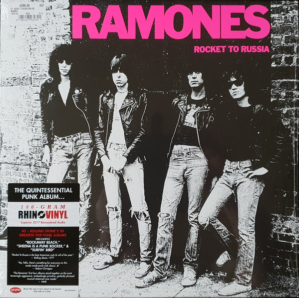 RAMONES - ROCKET TO RUSSIA LP