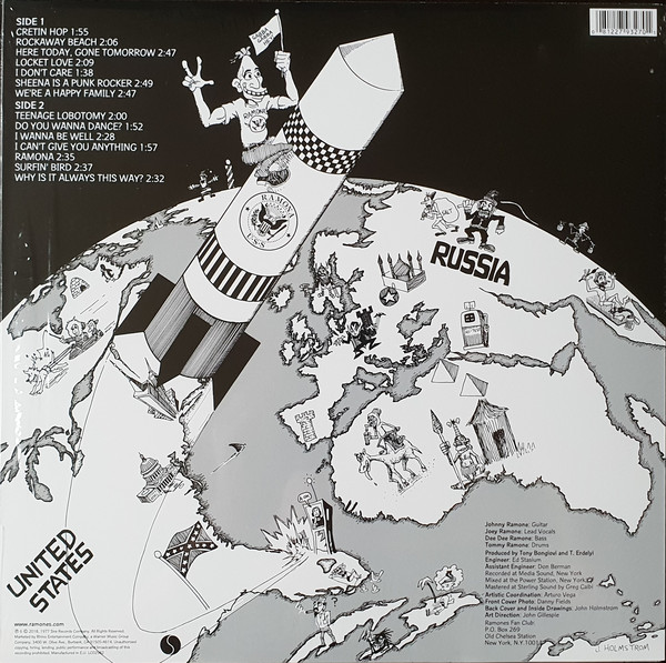 RAMONES - ROCKET TO RUSSIA LP - Slika 2