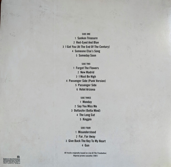 WILCO - LIVE AT THE TROUBADOUR...LP - Slika 2