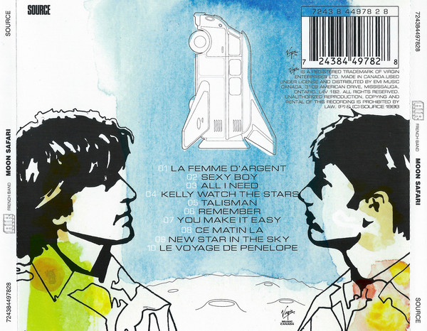 AIR FRENCH BAND - MOON SAFARI - Slika 2