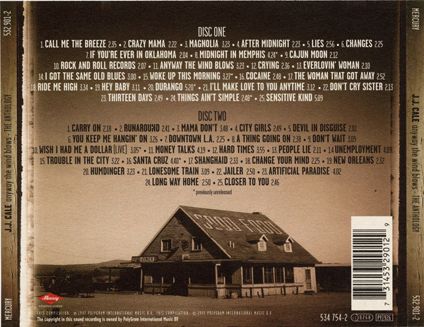 CALE J.J. - ANYWAY THE WIND BLOWS...ANTHOLOGY...J.J.CALE CD2 - Slika 2