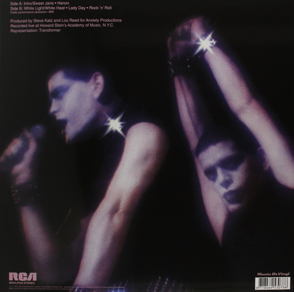 REED LOU - ROCK N ROLL ANIMAL: LIVE 1974...LP - Slika 2