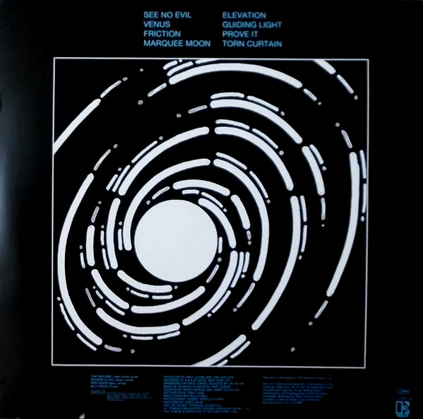 TELEVISION - MARQUEE MOON...LP - Slika 2