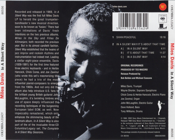 DAVIS MILES - IN A SILENT WAY...CD - Slika 2