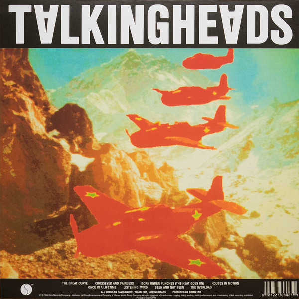 TALKING HEADS - REMAIN IN LIGHT LP - Slika 2