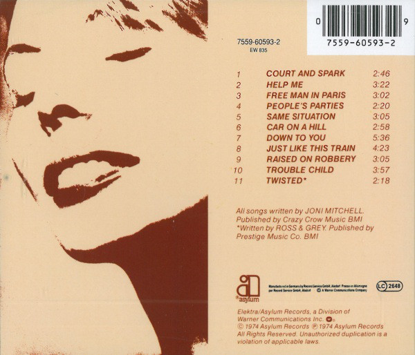 MITCHELL JONI - COURT AND SPARK - Slika 2