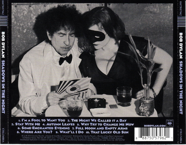 DYLAN BOB - SHADOWS IN THE NIGHT - Slika 2