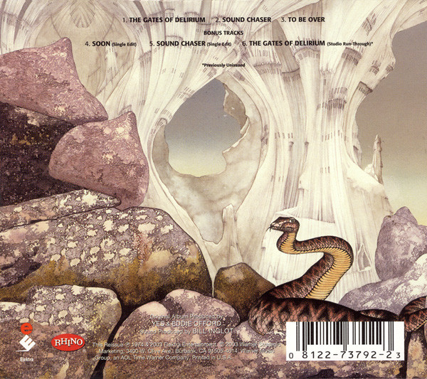 YES - RELAYER REMASTERED CD - Slika 2