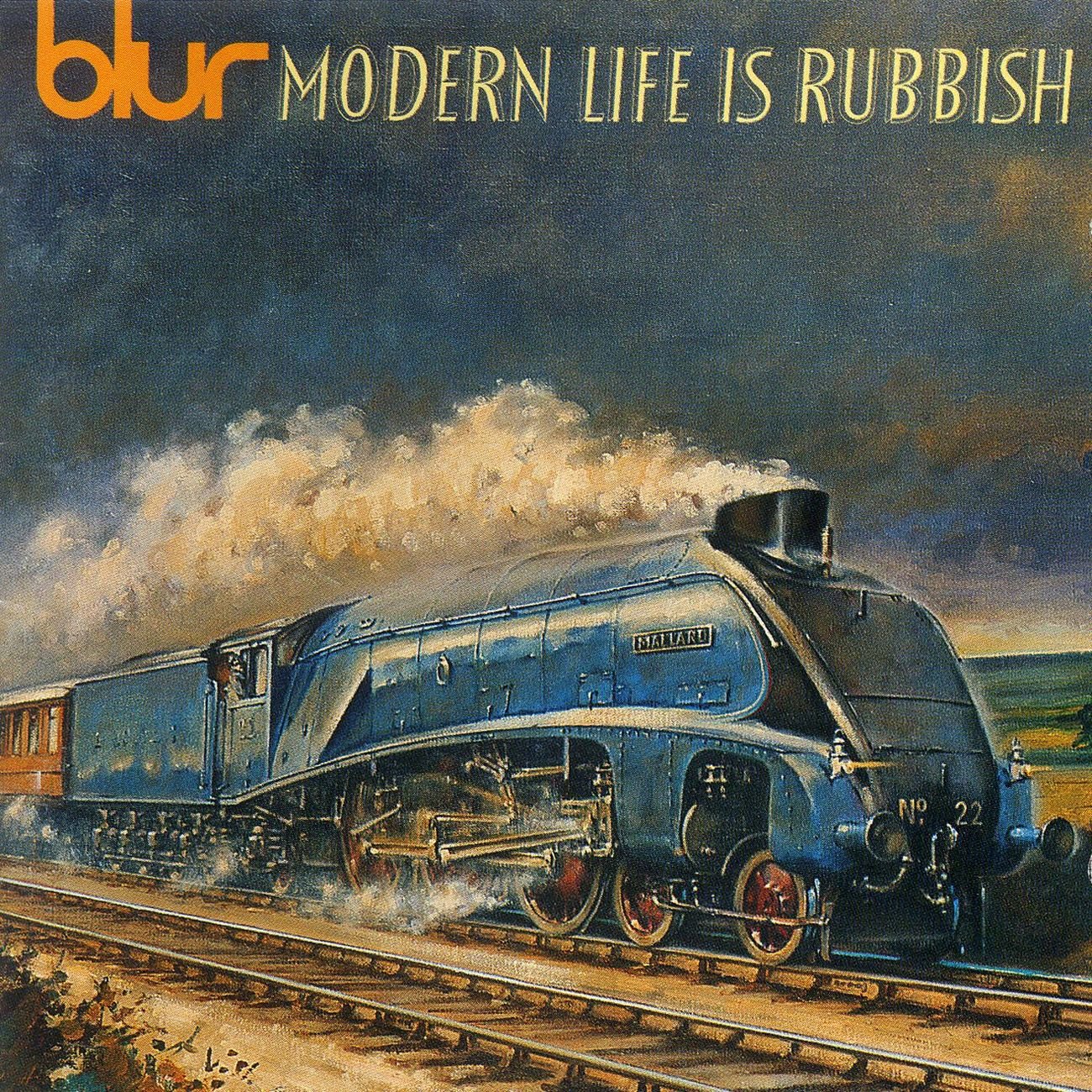 BLUR - MODERN LIFE IS RUBBISH LP2