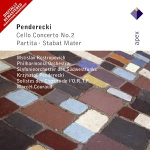 PENDERECKI - CELLO CONCERTO NO.2 PARTITA