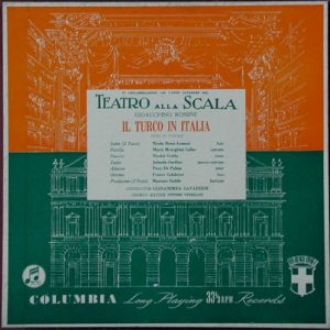 ROSSINI/CALLAS - IL TURCO IN ITALIA