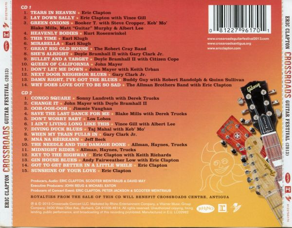 CLAPTON ERIC - CROSSROADS 2013 CD2 - Slika 2