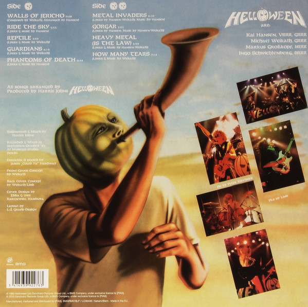 HELLOWEEN - WALLS OF JERICHO LP - Slika 2