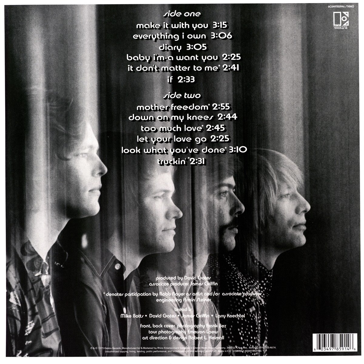 BREAD - BEST OF LP - Slika 2