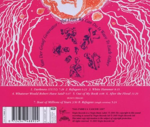 VAN DER GRAAF GENERATOR - LEAST WE CAN DO IS WAVE TO EACH OTHER RM CD - Slika 2