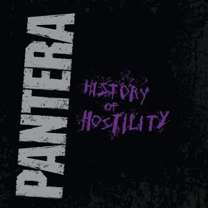 PANTERA - HISTORY OF HOSTILITY silver vinyl LP