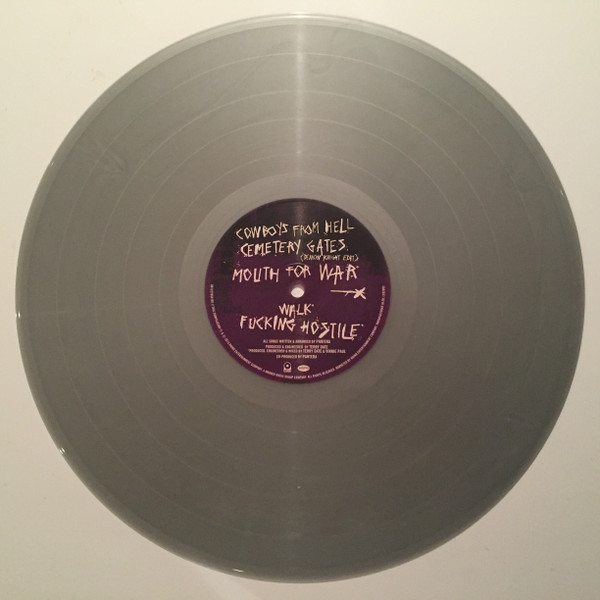 PANTERA - HISTORY OF HOSTILITY silver vinyl LP - Slika 2