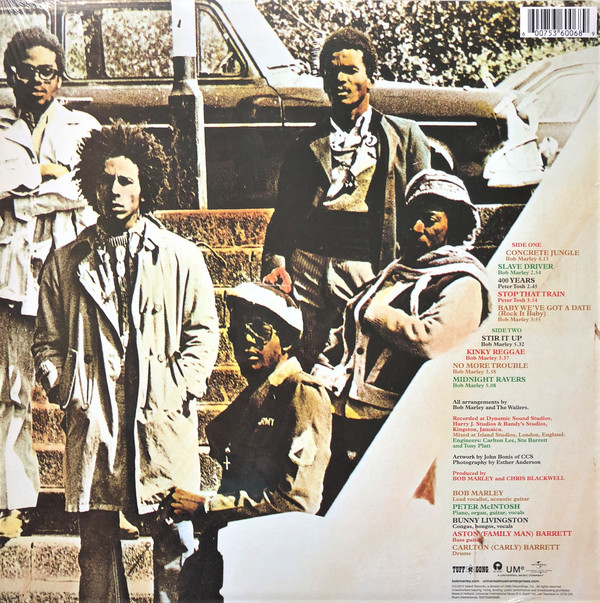 MARLEY BOB - CATCH A FIRE...LP - Slika 2
