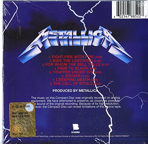 METALLICA - RIDE THE LIGHTNING - Slika 2