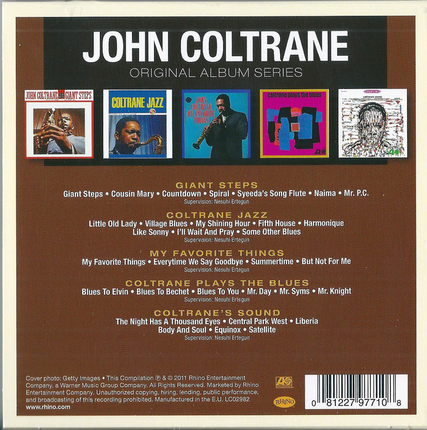 COLTRANE JOHN - ORGINAL ALBUM SERIES CD5 - Slika 2