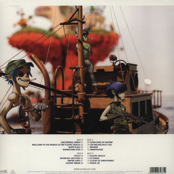 GORILLAZ - PLASTIC BEACH...LP2 - Slika 2
