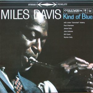 DAVIS MILES - KIND OF BLUE blue vinyl...LP