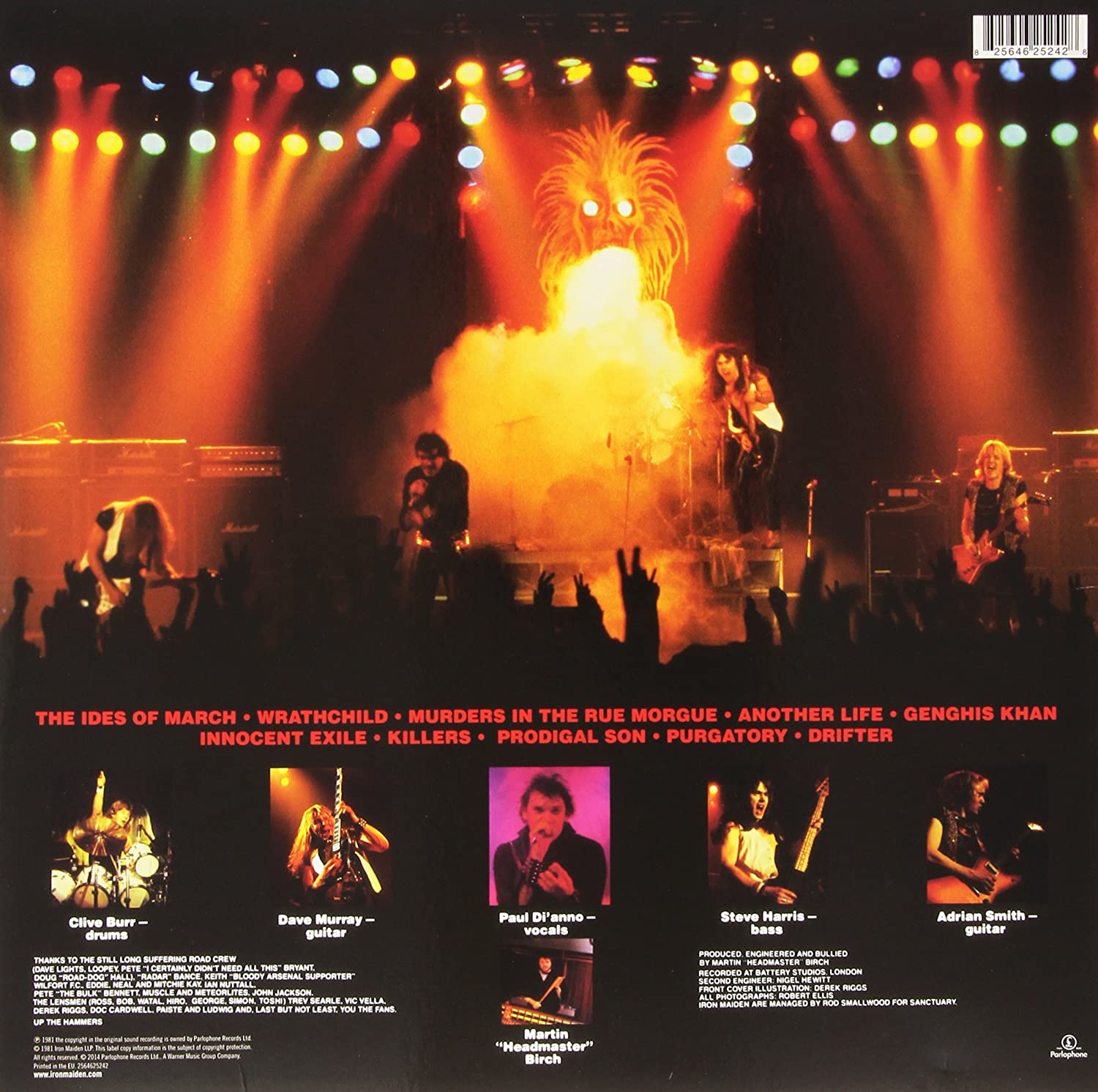 IRON MAIDEN - KILLERS LP - Slika 2