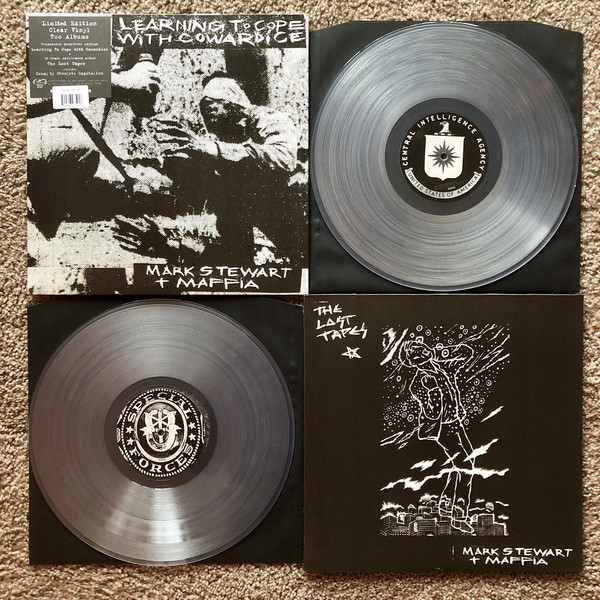 STEWART MARK - LEARNING TO COPE WITH COWARDICE ltd.ed. clear vinyl...LP2