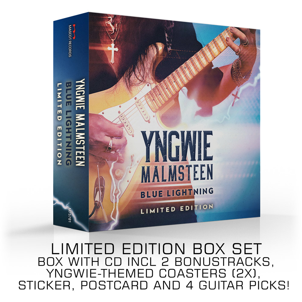 YNGWIE MALMSTEEN - BLUE LIGHTNING LTD CDBOX