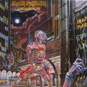 IRON MAIDEN - SOMEWHERE IN TIME LP