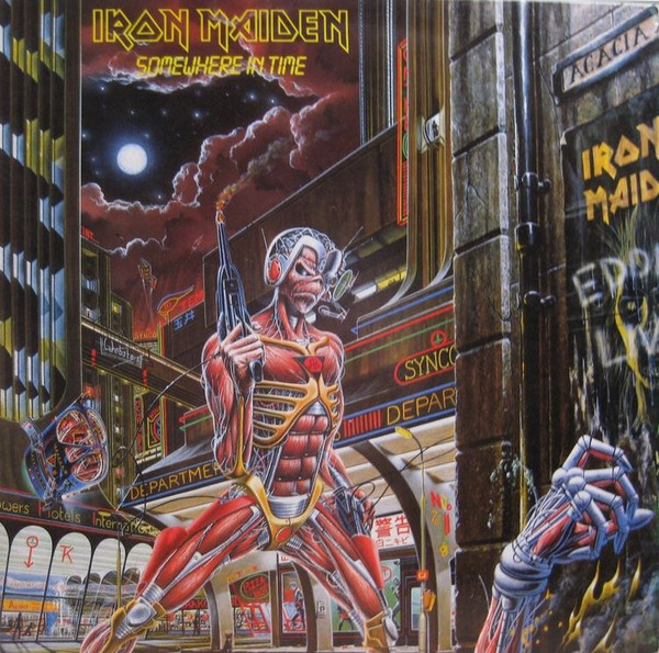 IRON MAIDEN - SOMEWHERE IN TIME LP