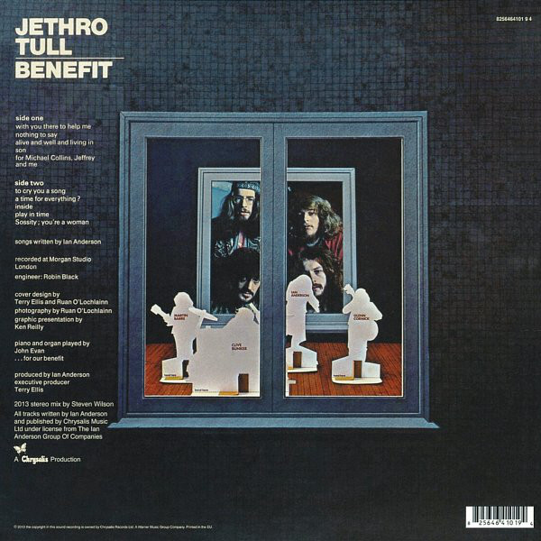 JETHRO TULL - BENEFIT LP - Slika 2
