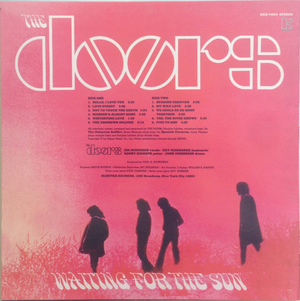 DOORS - WAITING FOR THE SUN LP - Slika 2