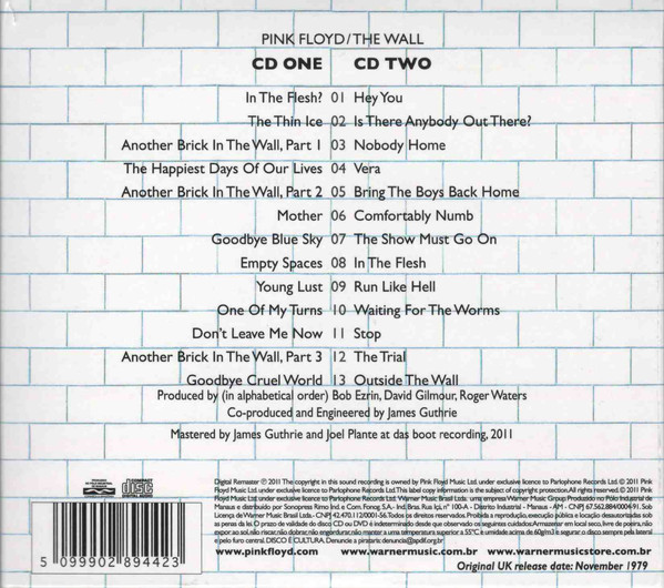PINK FLOYD - WALL (RM)...LP2