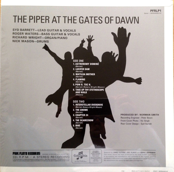 PINK FLOYD - PIPER AT THE GATES OF DAWN LP