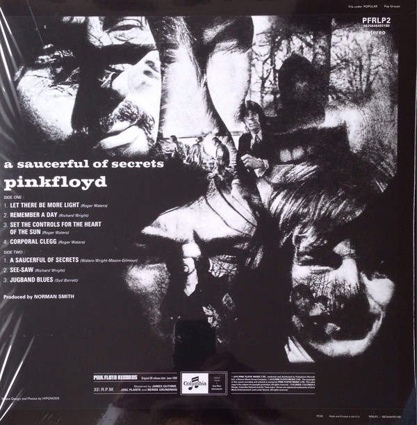 PINK FLOYD - A SAUCERFUL OF SECRETS LP