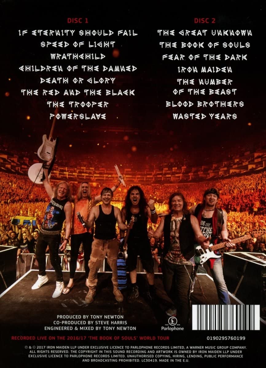 IRON MAIDEN - BOOK OF SOULS:LIVE CHAPTER Ltd CD2 - Image 3
