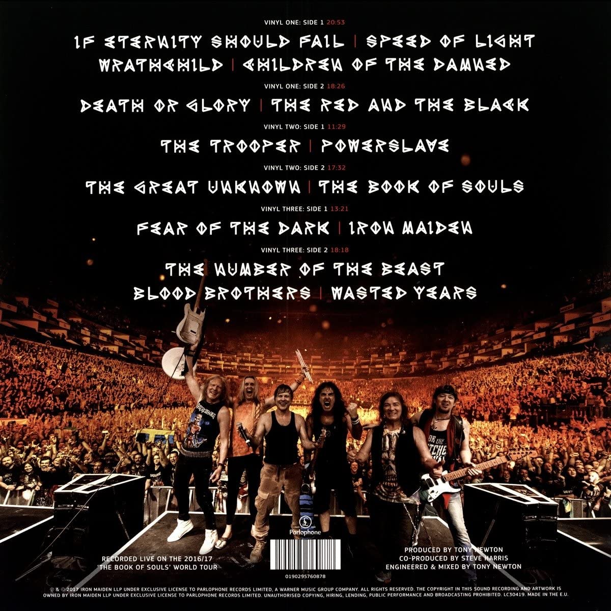 IRON MAIDEN - BOOK OF SOULS:LIVE CHAPTER...LP3 - Slika 2