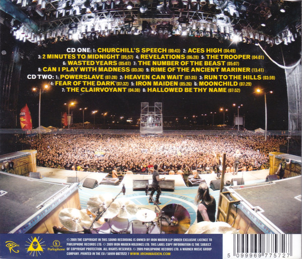 IRON MAIDEN - FLIGHT 666 CD2 - Slika 2