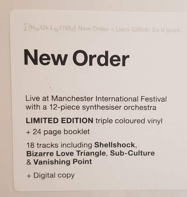 NEW ORDER - SO IT GOES triple coloured vinyl...LP3 - Slika 2