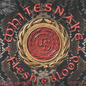 WHITESNAKE - FLESH & BLOOD deluxe...CD/DVD