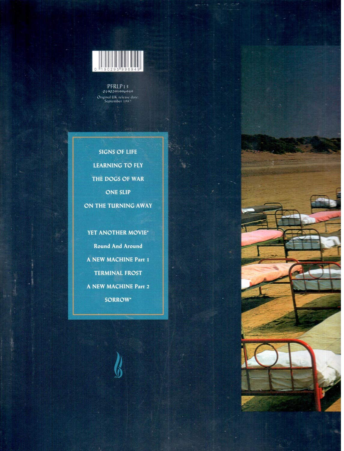 PINK FLOYD - MOMENTARY LAPSE OF REASON LP - Slika 2