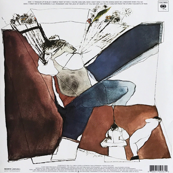 DYLAN BOB - BLOOD ON THE TRACKS...LP - Slika 2