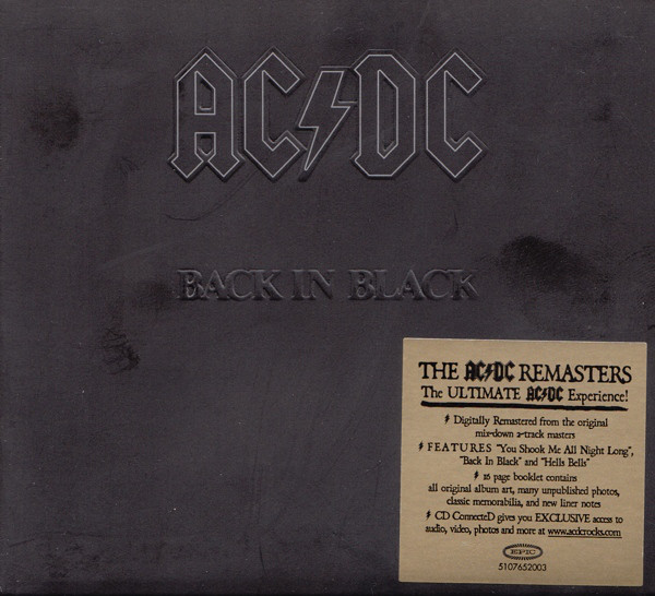 AC/DC - BACK IN BLACK...REMASTER